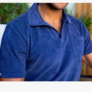 Criquet Terry Cloth Polo Shirt